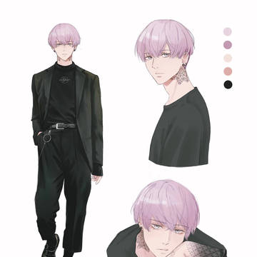 創作男子