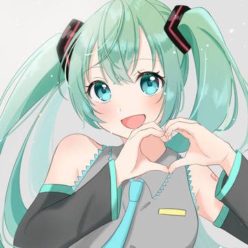 初音ミクからファンサ🤍