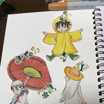コピックで描いてみました‼️