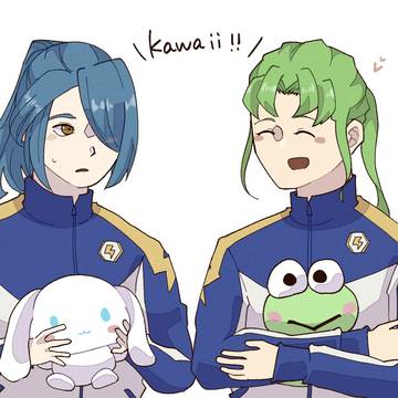 サンリオ風緑