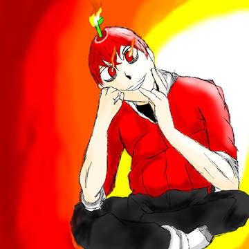 Burning hot