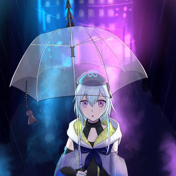 雨の中の捕食者