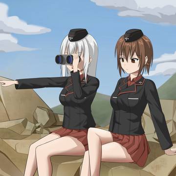 西住まほ&Erika