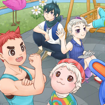 我島村民擬人化