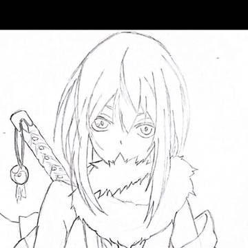 転すらイラスト(アナログ)