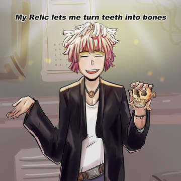 I can turn teeth into bones