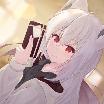ホワイトデーにお返しをくれるキツネちゃん