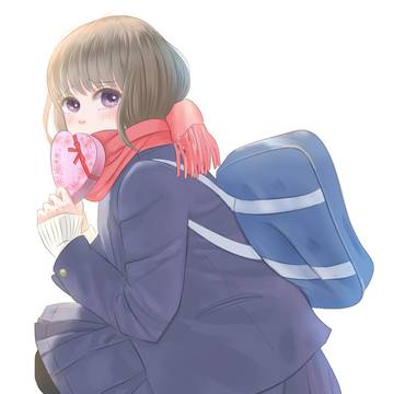 受け取ってくれるかな？影付きバージョン