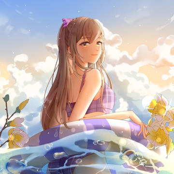 Swimsuit girl