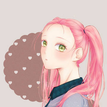 でこ出しツインテール