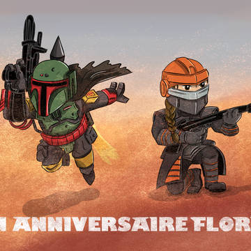 FANART BOBA FETT FOR BIRTHDAY