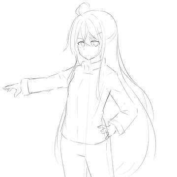 立ち絵練習