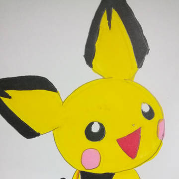 ピチューとピカチュウ