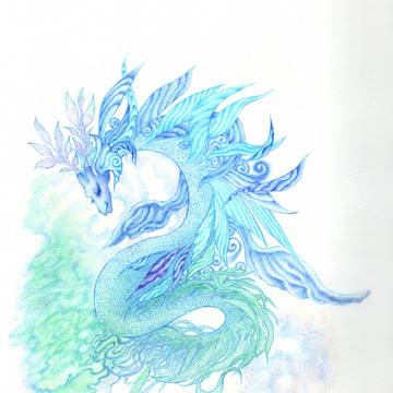 水紋の龍