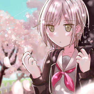 志歩ちゃんのイラストです。