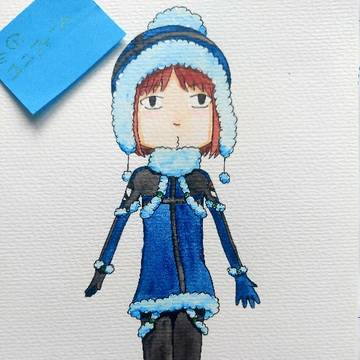 冬はらくん
