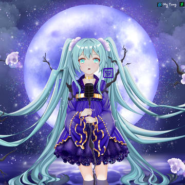 Miku Hatsune Love Moon fanart