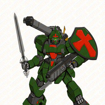 Medieval style Mecha