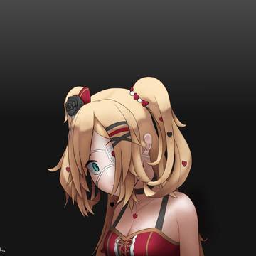 Twintails + eyepatch 3/3
