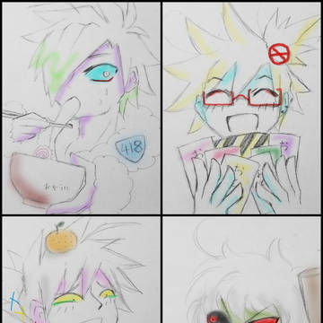 毎日描くやつのログ⑥(ギャラ空FA)