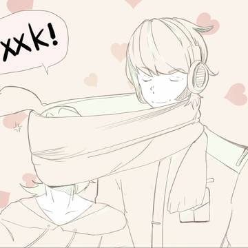 カップルマフラー（だったもの）