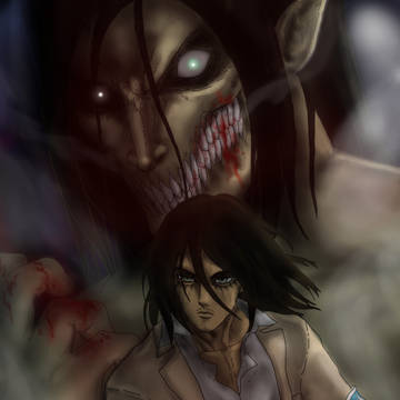 Eren Jaeger and the Attack Titan