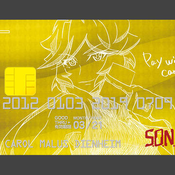 ICステッカー　キャロル