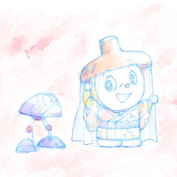 ドラミちゃんとアララ