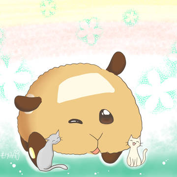 コロッケとネコネコ