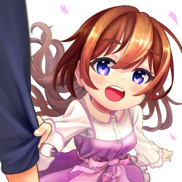 駆け寄るロリそらちゃん