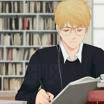 [HAIKYUU!!] in the library