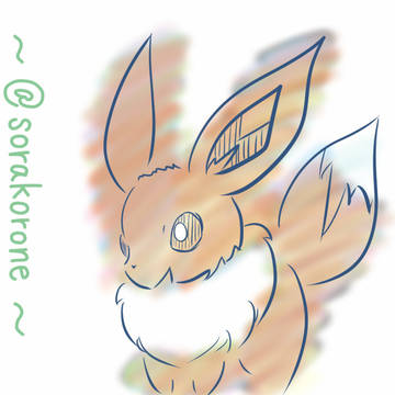 ラクガキイーブイ