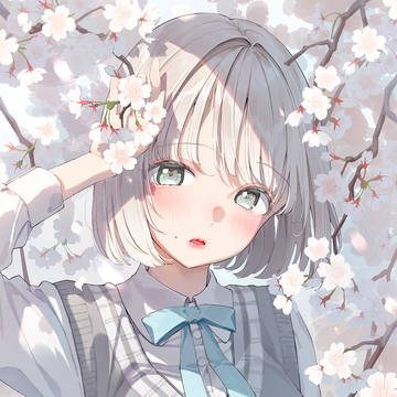 顔が赤いわけは花に酔ったせいよ