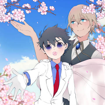 桜と降快!