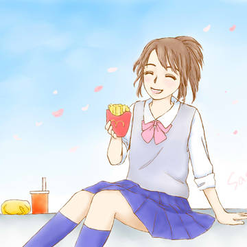 サシャいっぱい食べてね