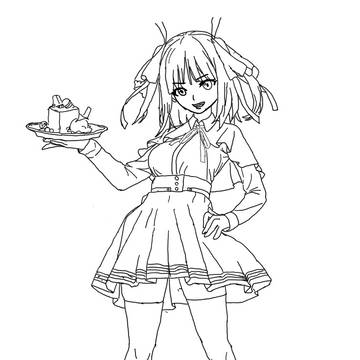女の子