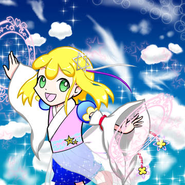 公式5月掲載分【和装シリーズ】ぷよぷよ　巫女アミティ　完全版