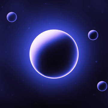 Violet galaxy