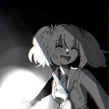 暗いね