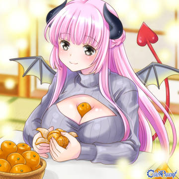 こたつでみかん