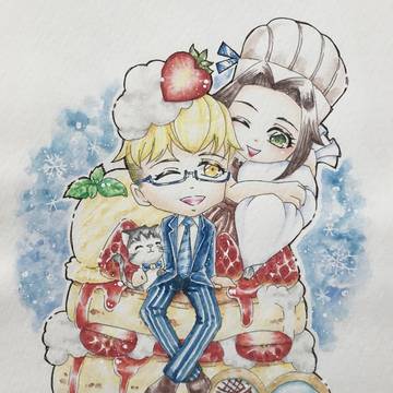 お誕生日絵