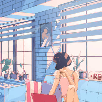 「窓辺」なイラスト