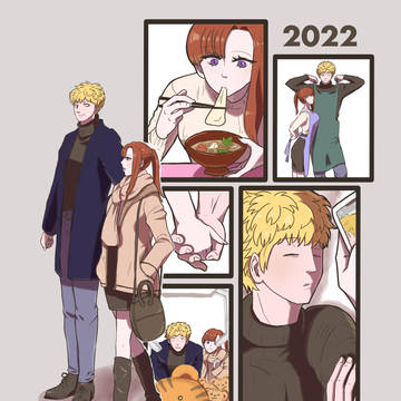 キミガシネ　ついった　おえかきログ　-20220305
