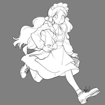 清書するタイミング見失い絵たち