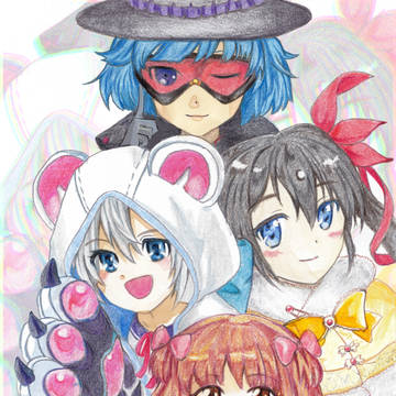絵師神の絆らくがき