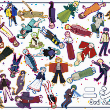 ニシノチ3周年イラスト