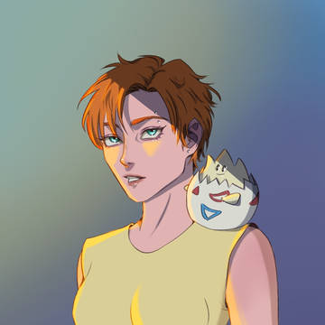 Misty and Togepi