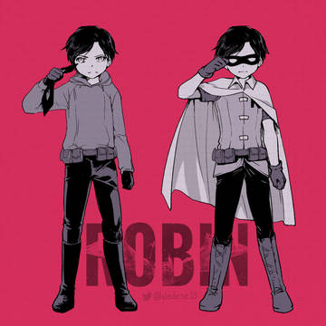 ディック（ロビン･ナイトウィング･バットマン）イラストまとめ