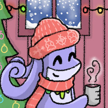 winter goodra ! (─‿‿─)