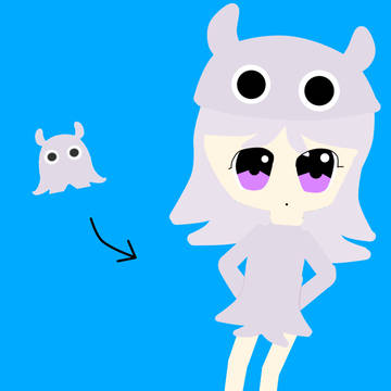 かわいいので擬人化した。